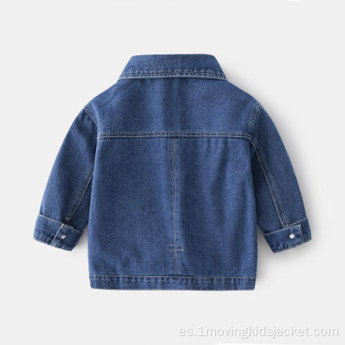 Chaqueta vaquera casual para niños